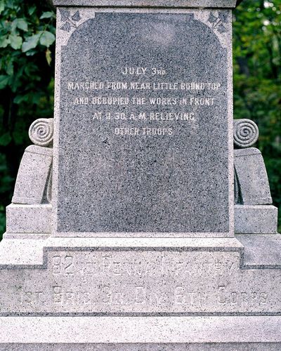 82nd Pennsylvania Infantry Monument