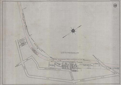52430.LK--Property Map--Morris and Essex Railroad--Wyoming to Summit, NJ