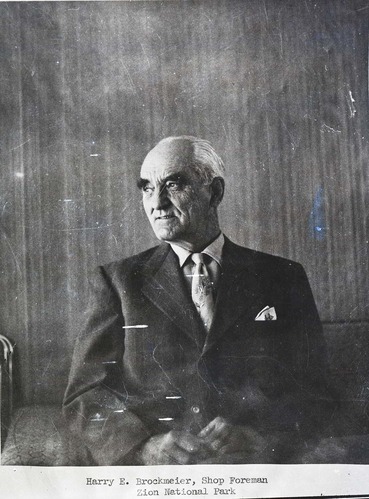 BW photo of Harry Brockmeier.