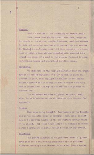 A+020+0047.PB#001--Terminal shed--Specifications--Live Poultry Transportation Company