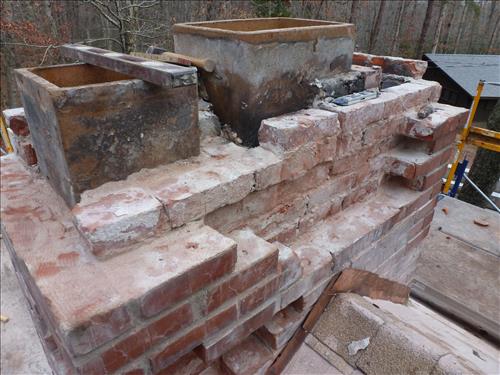 Repair and Stabilize Non-Historic Chimney in Cabin Camp 5 at Prince William Forest Park FY 2014