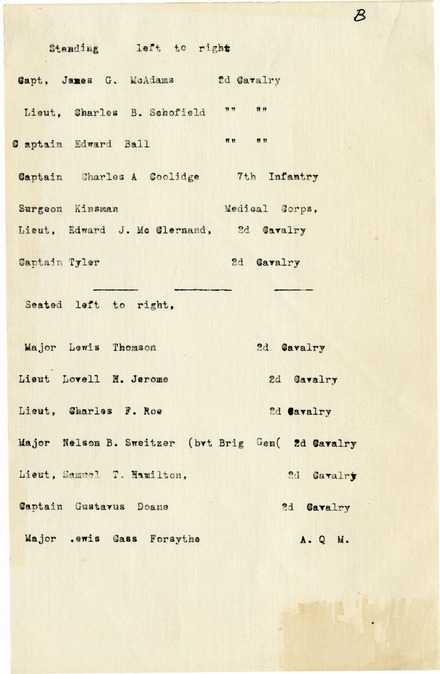 14 Officers in Dress Uniform