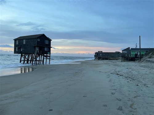 Rodanthe beach conditions, September 29, 2025