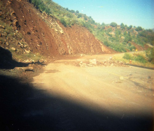 Color Photos of flood damage from the 1972 flood.