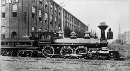 Indianapolis & St. Louis no. 056 [4-6-0]