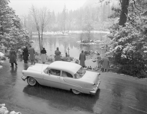 Mirror Lake on Easter Sunday.