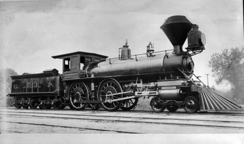 Central Pacific no. 0123 [4-4-0]