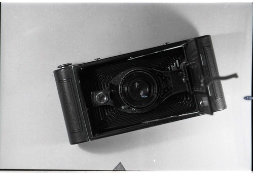 BW Photos of Herbert E Gregory's camera. [1940s Artifact: ZION12391 a & b]