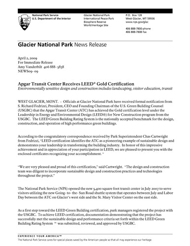 Sustainable Practices NEWS09-09