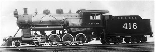 011/001.191--Cincinnati, Hamilton & Dayton Railroad Locomotives [Group 2]