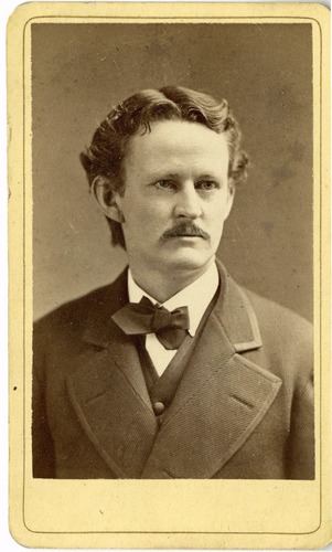 Brevet Major General Wesley Merritt in Civilian Suit and Tie