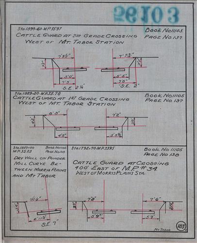 56103.LB--clearance sketches--Structures less than 8 feet from center line of track or less than 22 feet above top of rail [Group 05]