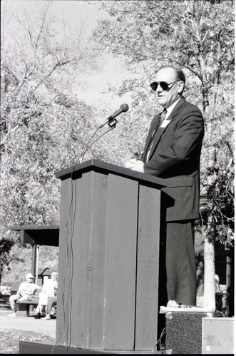 BW Photos of the Zion Lodge Rededication Ceremony.