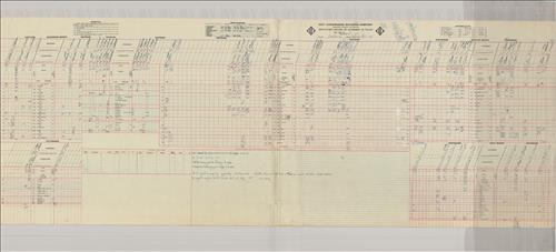 Dispatcher Sheets--Scranton Division--Erie Lackawanna Railroad