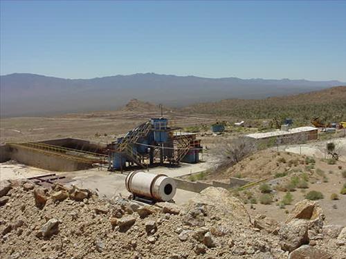 Morning Star Mine's Cyanide Heap Leach Pads