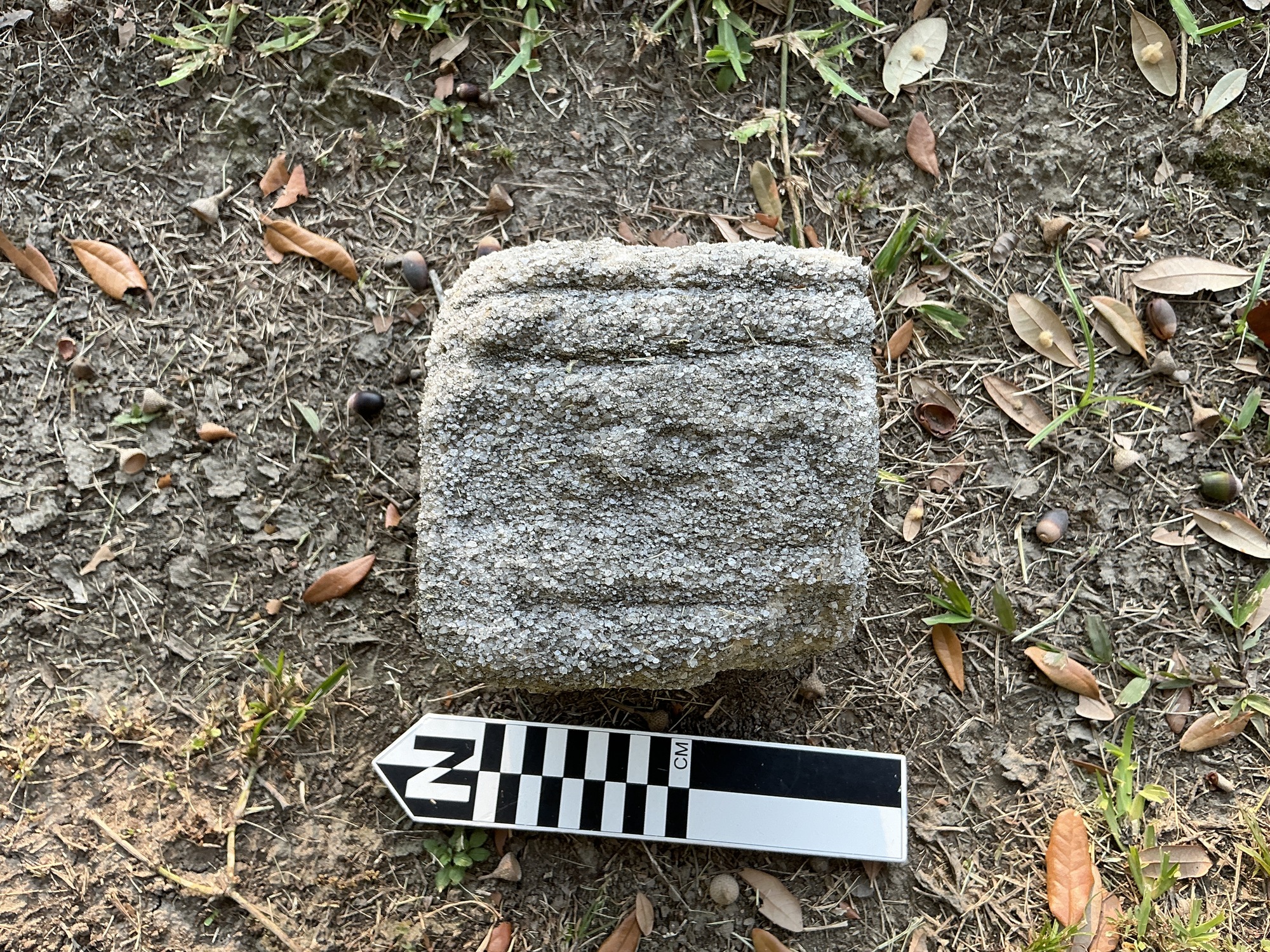 Extra image of flat marble marker