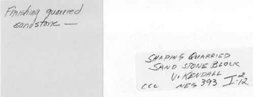 CCC in  Cuyahoga Valley National Park- Stonework