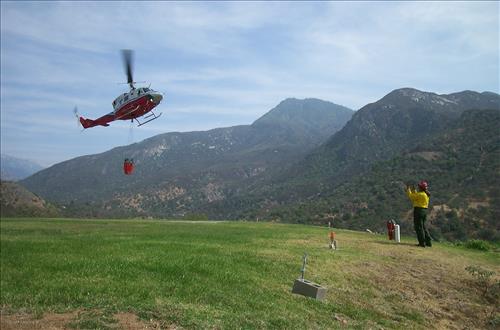 Ash Mountain helibase operations, Sequoia and Kings Canyon National Parks, summers 2000-2004