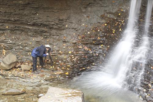 Cuyahoga Valley Photographic Society (CVPS) photographers in the field