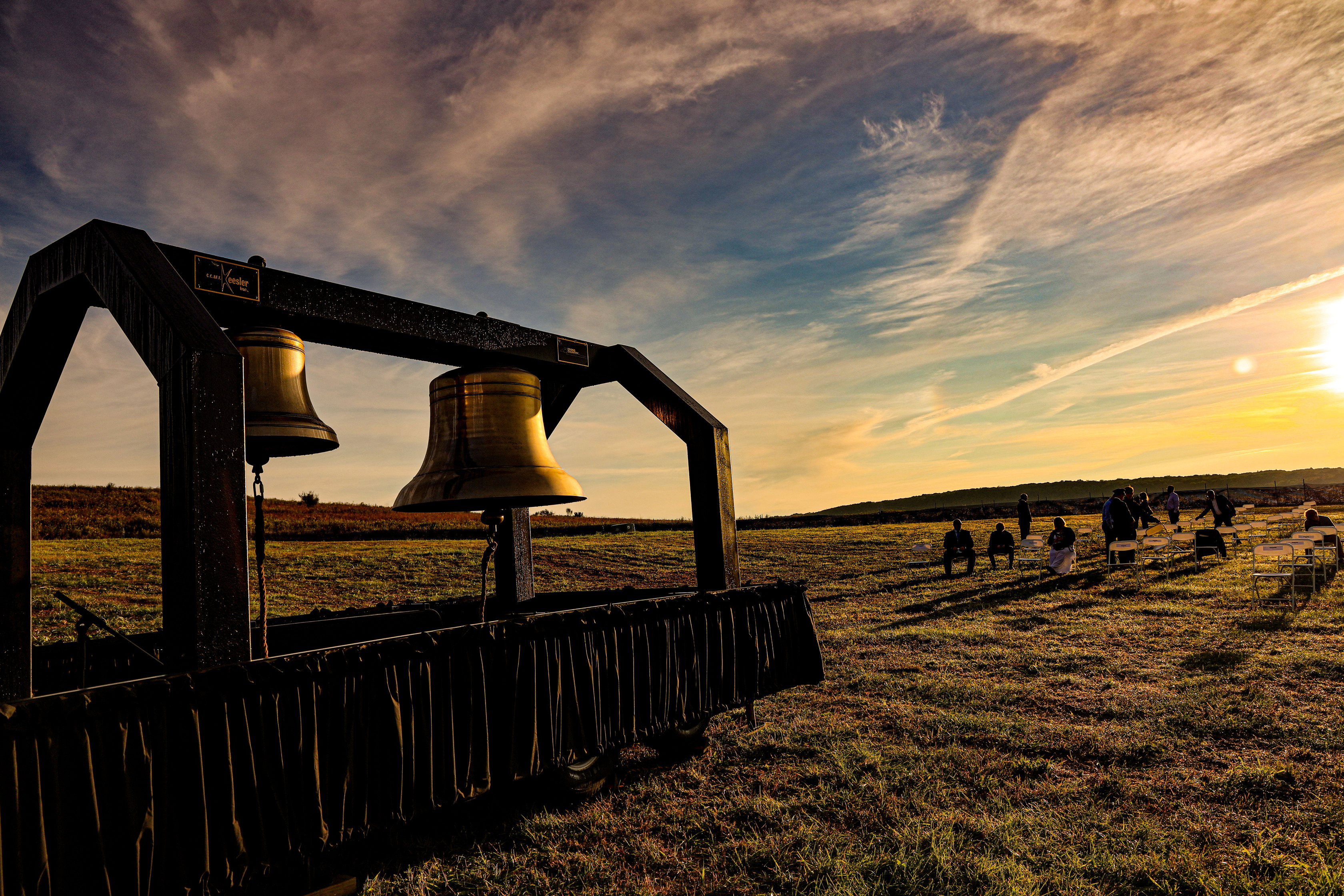 The bells at sunrise.