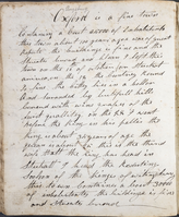 page of handwritten text