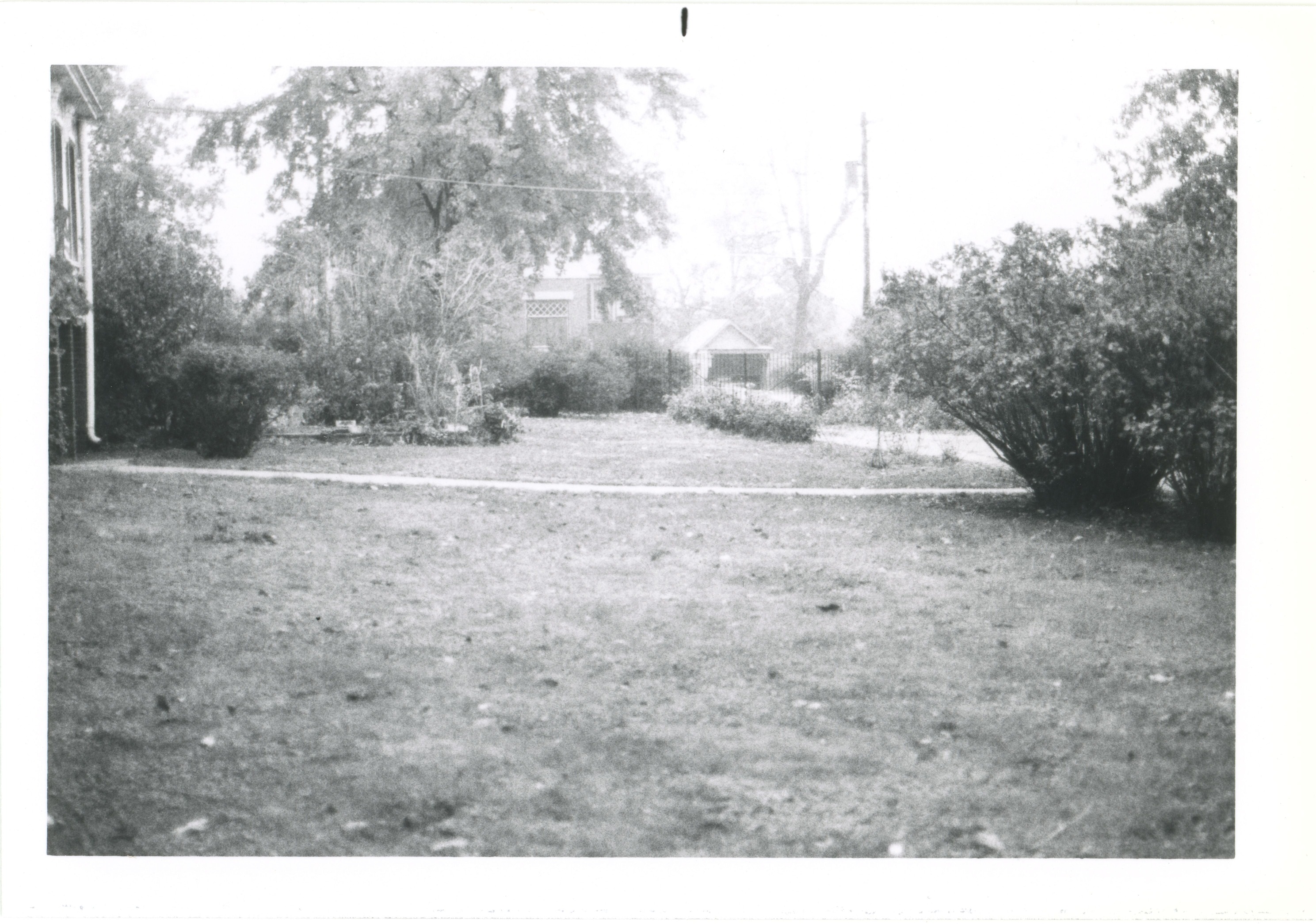 Outside the HST home grounds for contract reference