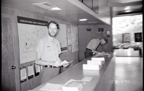 BW Photos of Interpretation Personnel.