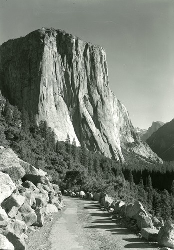 El Capitan from Big Oak Flat Road.