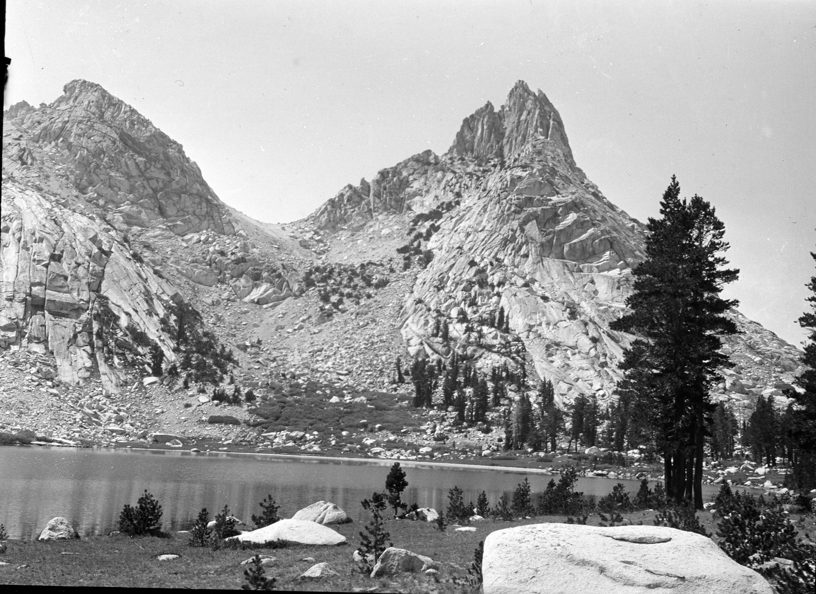 Ragged Peak and Young Lake