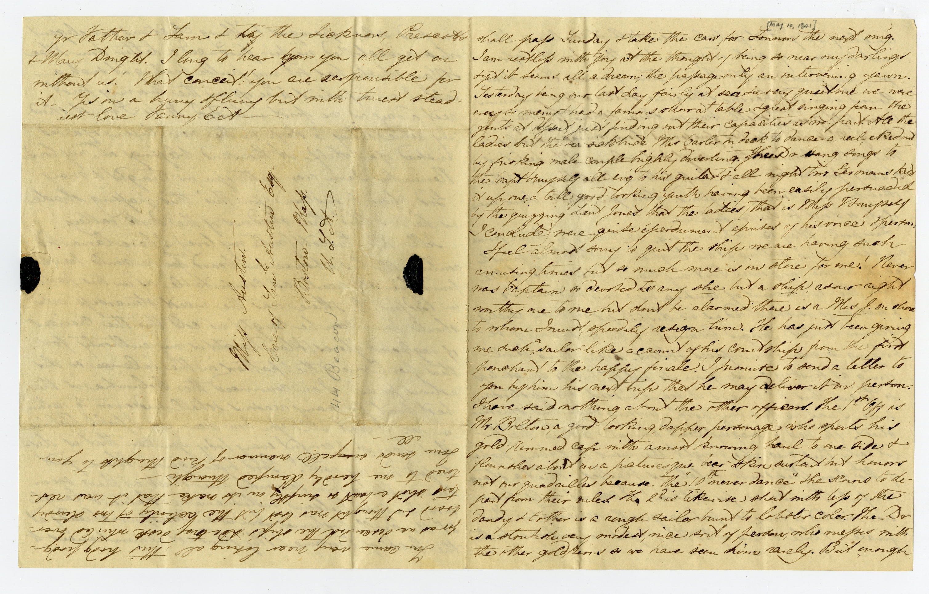 Manuscript letter