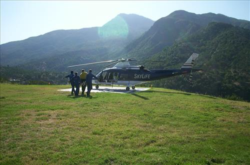 Ash Mountain helibase operations, Sequoia and Kings Canyon National Parks, summers 2000-2004