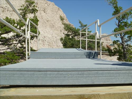 BADL Facility Management Collection: Rehabilitation of Cliff Shelf Trail by ARRA Funded Trail Crew at Badlands National Park - Part 2