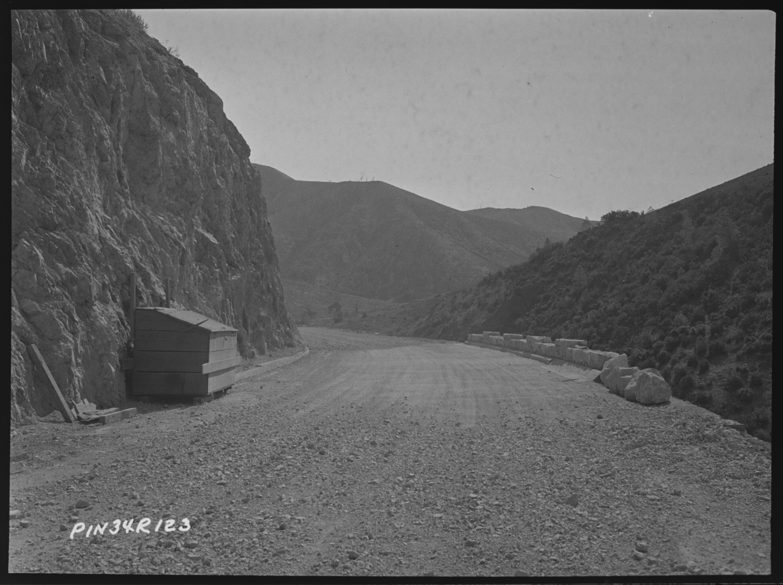 Bear Gulch Entrance Road Construction