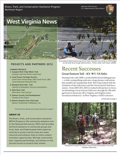 RTCA 2012 West Virginia News