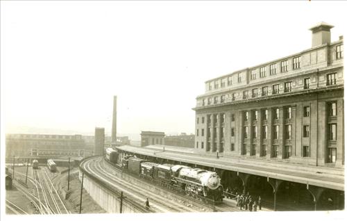 Scranton, PA--DL&W Passenger Station and Laurel Line Station--
