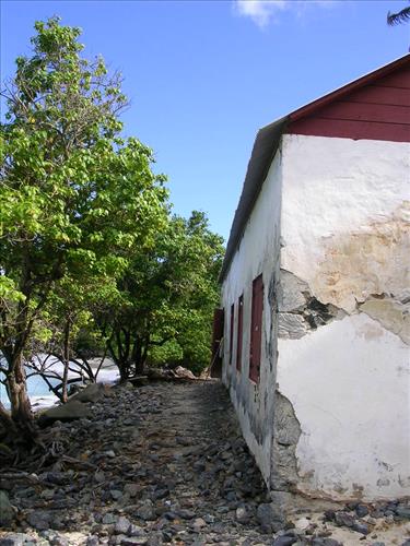 Danish Warehouse at Virgin Islands National Park in December 2007
