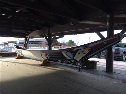 1967 Commemorative Canoe Carved for Sitka Chamber of Commerce