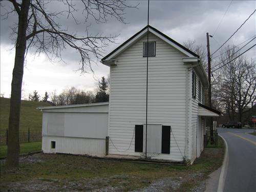 The Tollhouse on the Thomas farm along Araby Church Road and Maryland State Route 355 at Monocacy N.B., January 16, 2007.