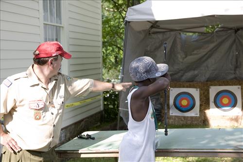 Get Up, Get Out, Go! archery