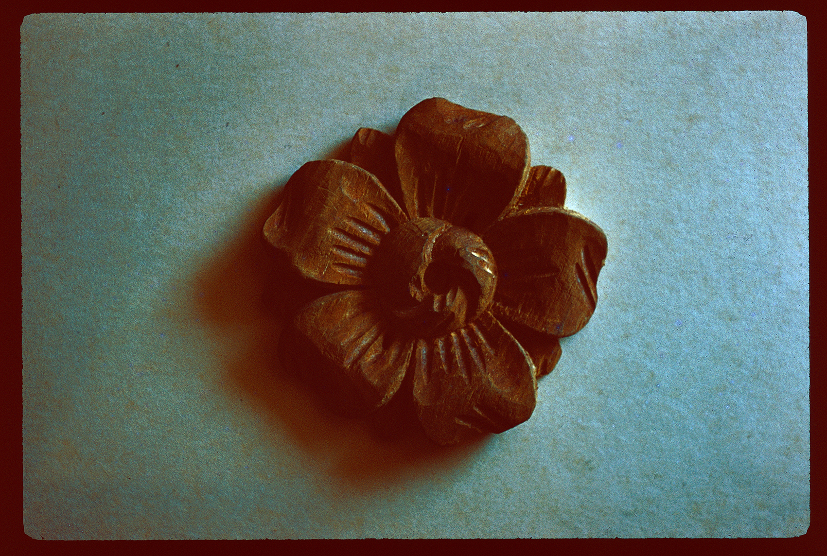 Independence Hall Carved Wood Flower by S. Harding. First Floor 1755