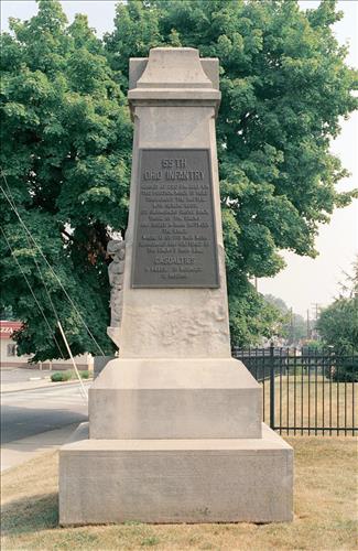 55th Ohio Infantry Monument