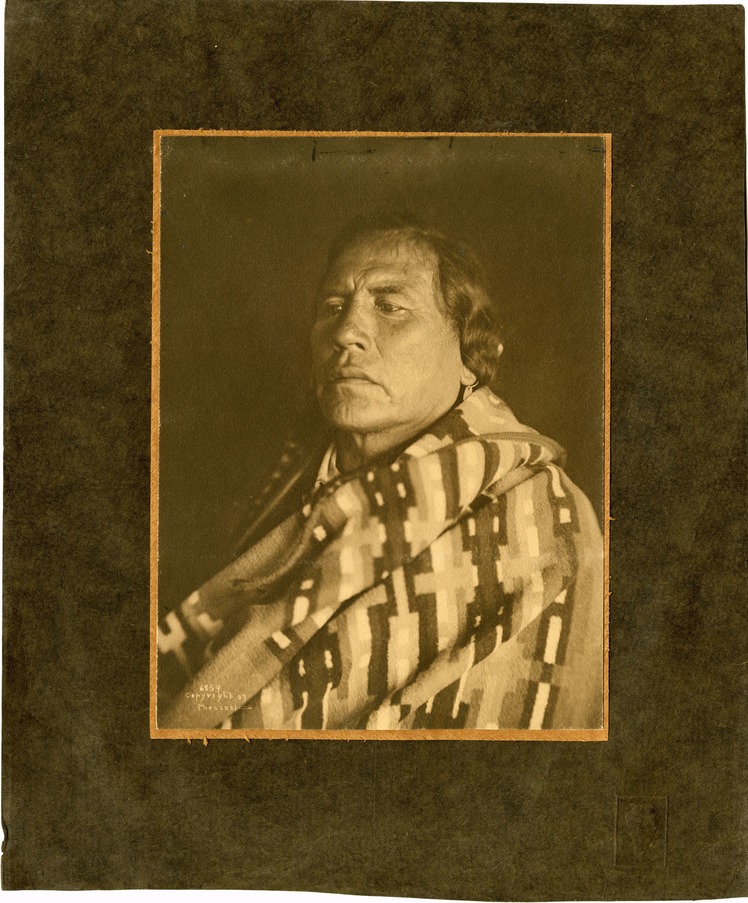 Curly Wrapped in Blanket