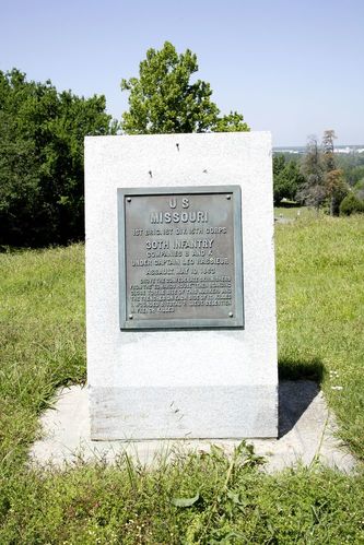 30th U.S. MO Infantry (Cos. B & K) Position Marker