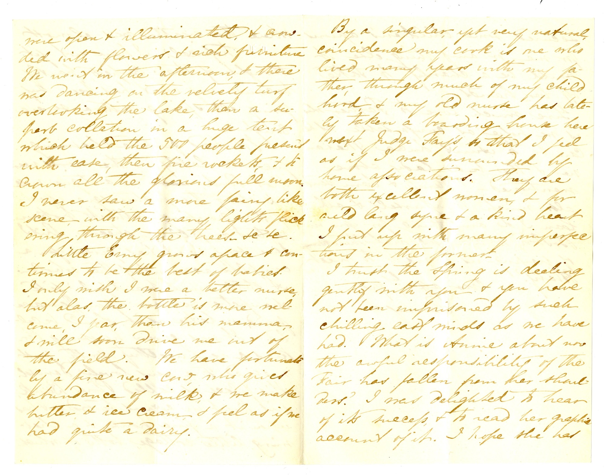 Manuscript letter