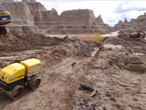 BADL Facility Management Collection: Rehabilitation of Loop Road with ARRA Funding at Badlands National Park