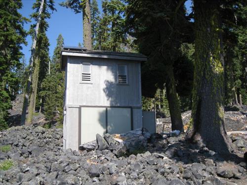 Wisard Island Compost Toilet - Exterior