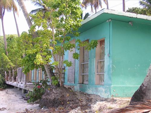 Maho Bay pavillion at Virgin Islands National Park in December 2007