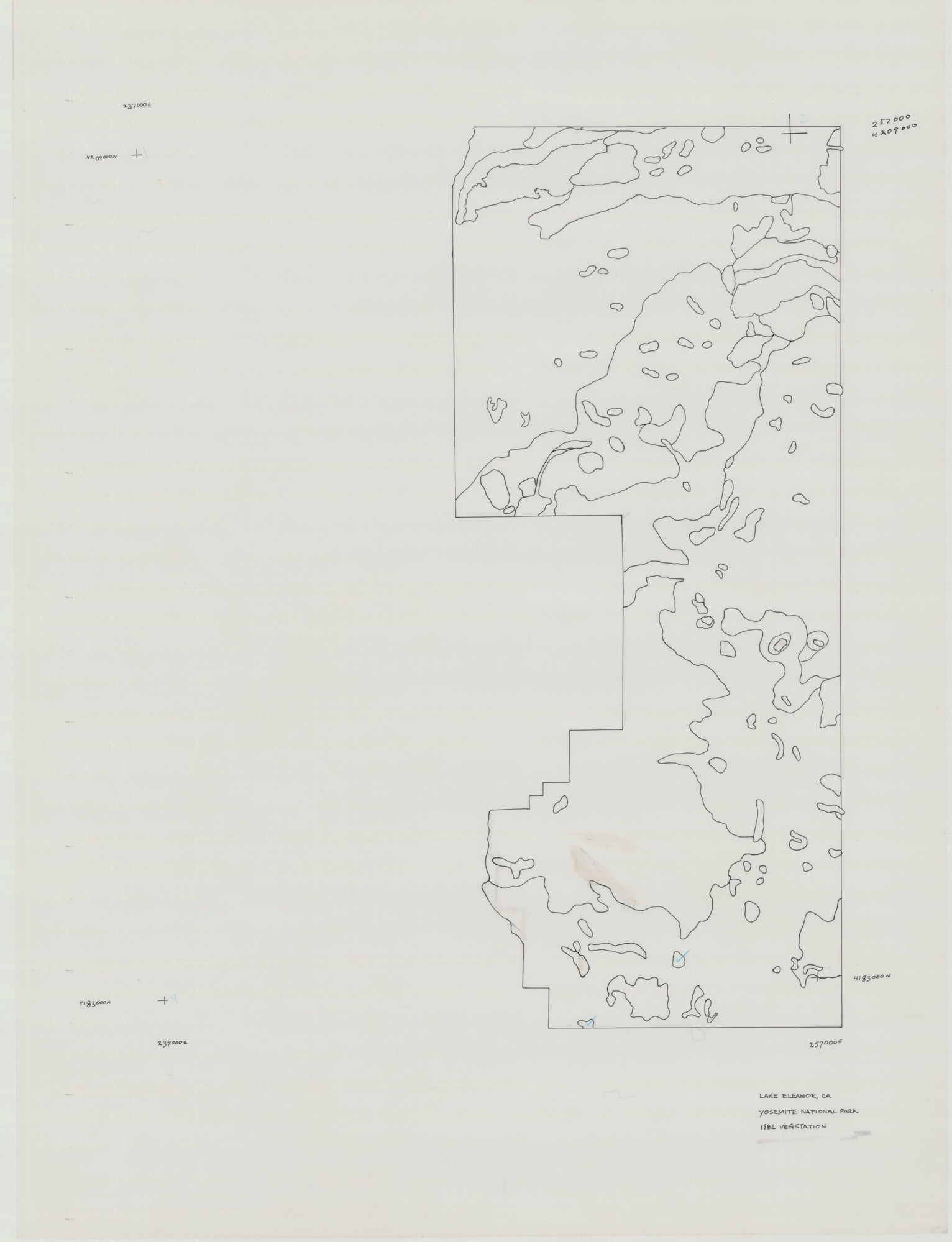 1990 Vegetation - Lake Eleanor