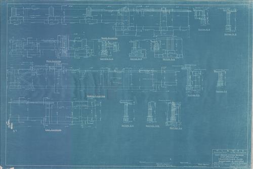 20348.BL-(GROUP 3) East Orange, NJ--East Orange Viaduct, station and station plaza [1921-1922]