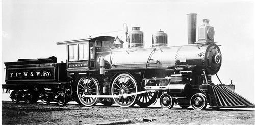 011/001.310--Findlay, Fort Wayne & Western Railroad Locomotive